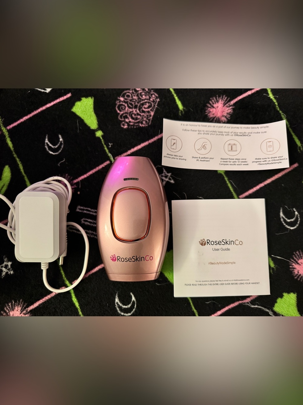BRAND NEW- Lumi 1 RoseSkinCo IPL Permanent Hair Removal Device.